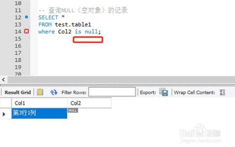 如何检查MySQL中的RC密码字段是否为空？