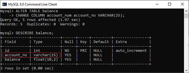 mysql 无符号_重命名符号
