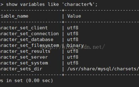 如何在安装MySQL时设置数据库编码为UTF8？