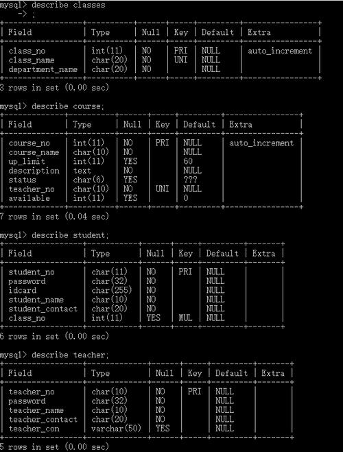 mysql 查看数据库编码命令_查看命令帮助
