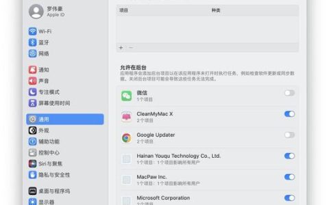 如何调整Mac电脑的启动项设置？