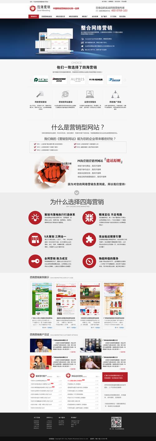 门户网站营销_模板介绍