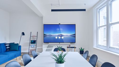 幕布 华为目标_会议多种屏幕布局