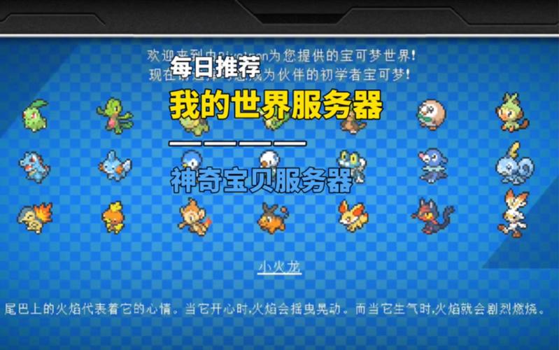 宝可梦服务器配置要求是什么