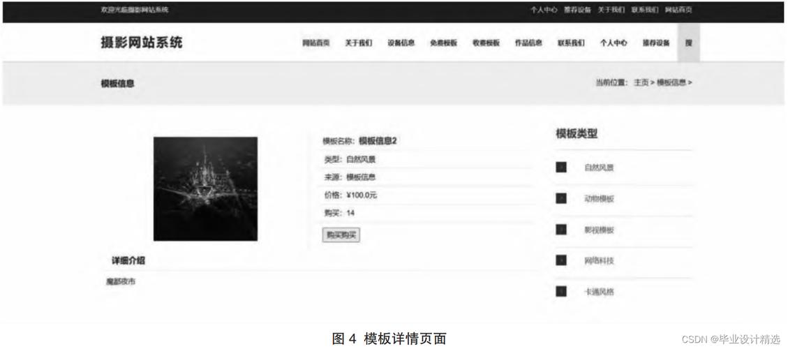 mvc 网站模板_网站模板设置