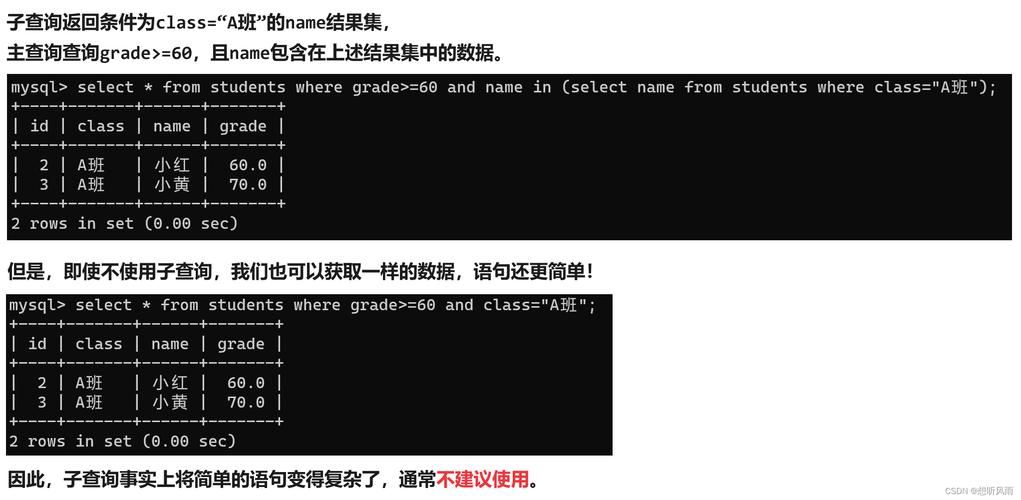 mysql数据库查询更新嵌套_多层嵌套子查询