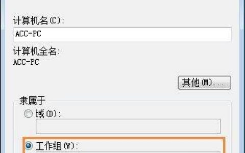 如何在电脑上设置工作组？