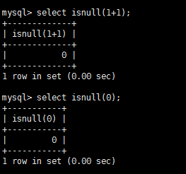 mysql数据库null转为0_操作符