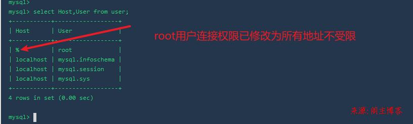 mysq存在有super权限的非root用户_root账号为什么没有super权限