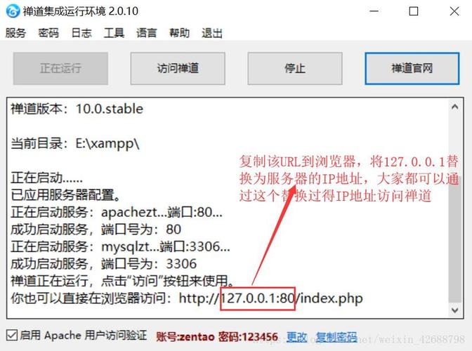 禅道搭建服务器ip是什么意思