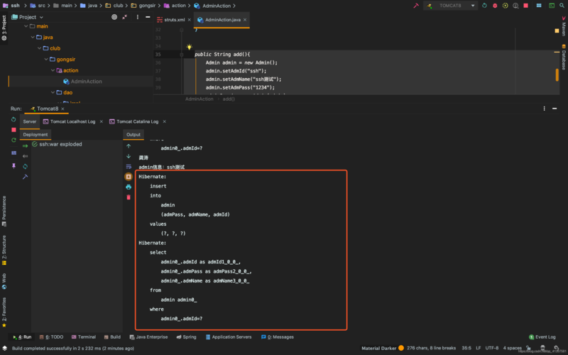maven 搭建ssh_Maven