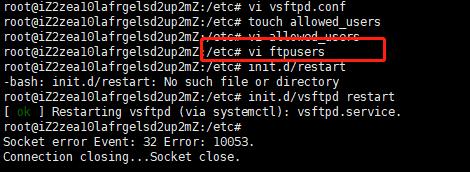 ftp 服务器linux_本地Linux主机使用FTP上传文件到Linux云服务器