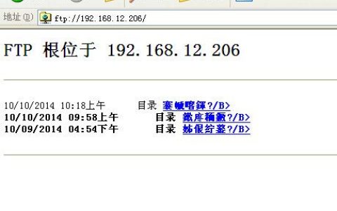 如何解决FTP服务器不显示文件夹大小的问题？