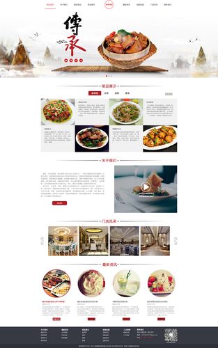 美食网站网页设计_启用404页面操作指导