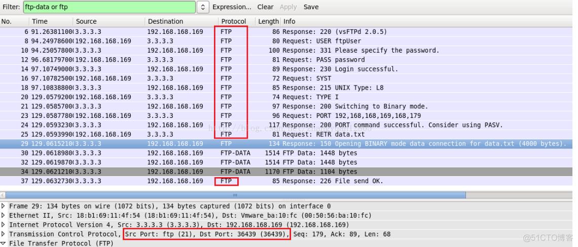 ftp主动访问服务器tcp21_FTP