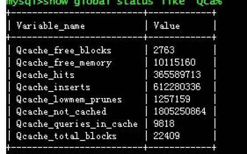 如何在RDS for MySQL中启用查询缓存功能？