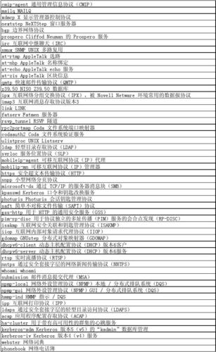 web服务器的默认端口号是什么