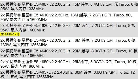 配置一台服务器cpu用什么
