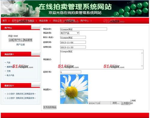 某拍卖公司企业网站源码_源码咨询