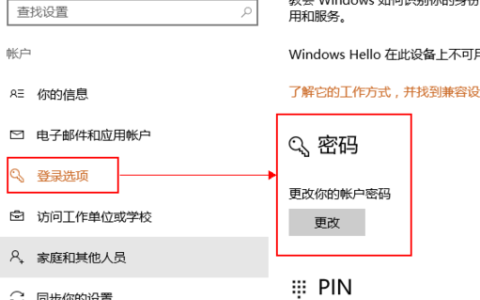 如何在Windows系统中设置密码？