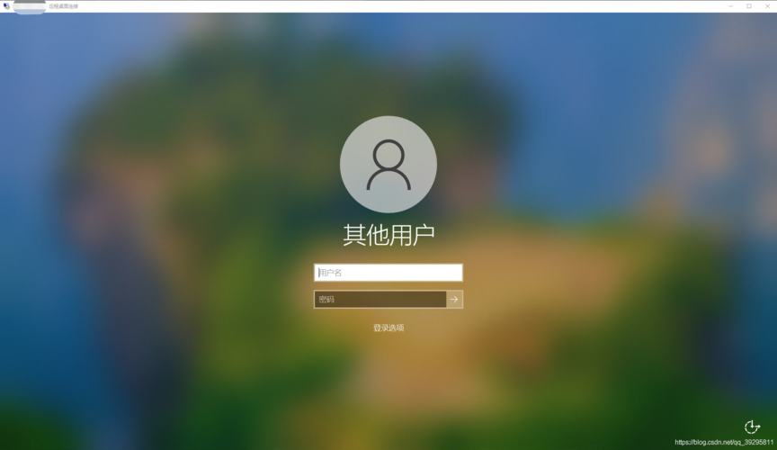 mstsc 使用远程服务器票据登录_远程桌面连接（MSTSC方式）