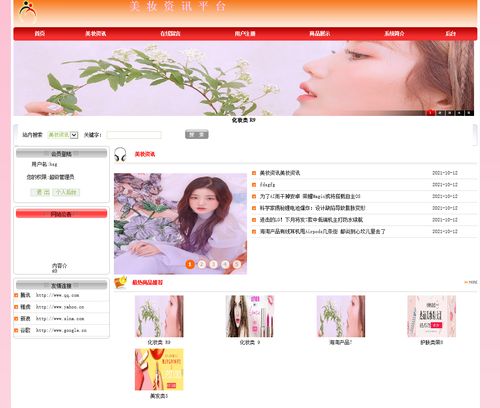美妆网站源码asp_ASP报告信息