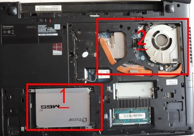 ssd笔记本装在哪里