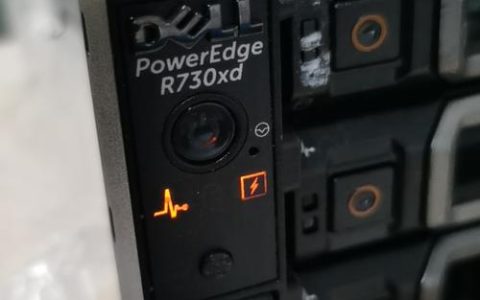 sr550服务器黄灯闪烁，预示何种潜在故障？