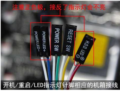 技嘉主板的开机键插哪里