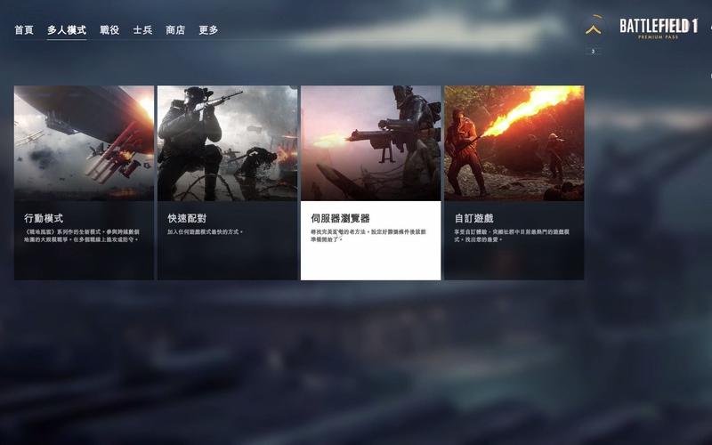 战地一自定义服务器什么意思