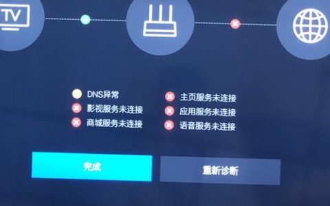 电视显示服务器异常，发生了什么问题？