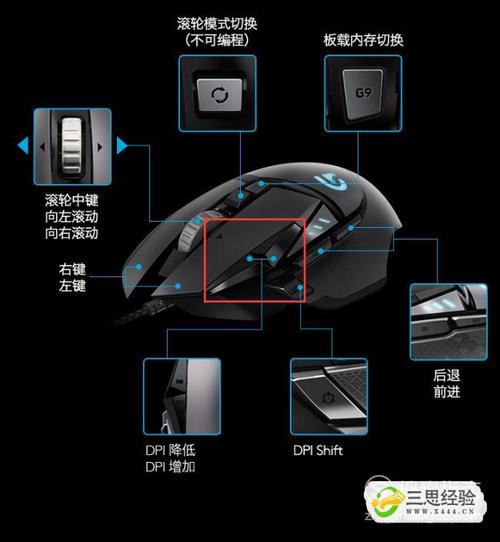 鼠标开宏键在哪里设置