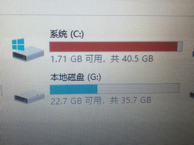 服务器上c盘什么都没装就满