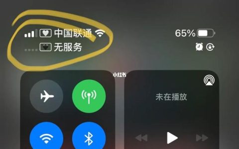 为何电信卡在iPhone上显示无服务？
