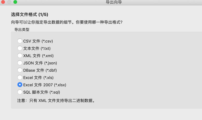 mysql如何将数据库导出到excel_导出参数