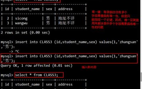 如何在MySQL数据库中使用datetime类型插入数据？