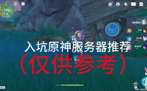 原神中的大世界服务器是指什么？