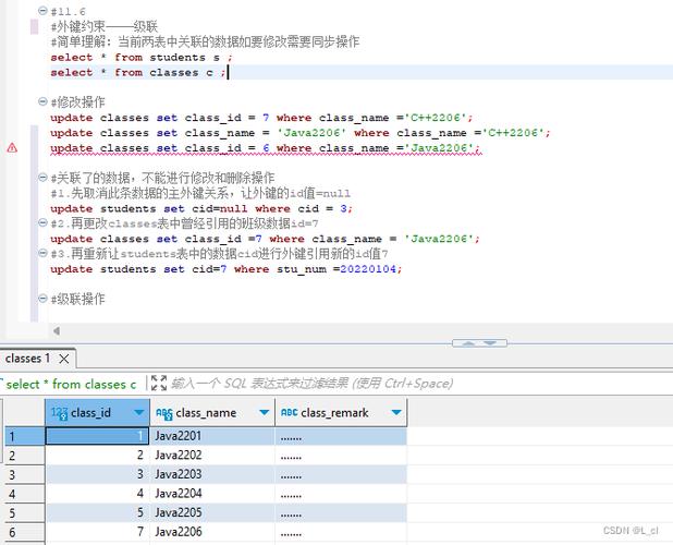 mysql数据库表外键约束_源端存在不支持的外键引用操作
