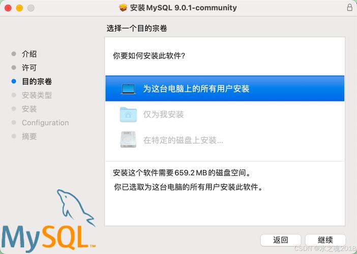 mac命令行安装mysql数据库_安装MySQL
