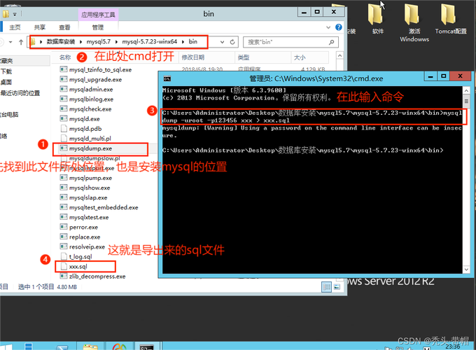 mysql语句导出数据库_mysqldump的6大使用场景的导出命令