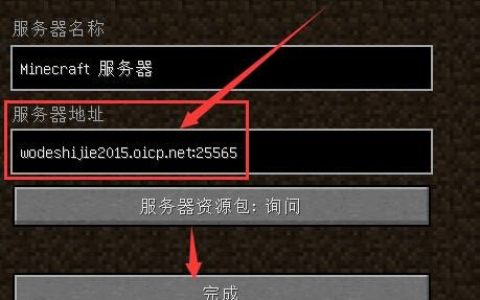 如何找到我的世界hyp服务器的IP地址？