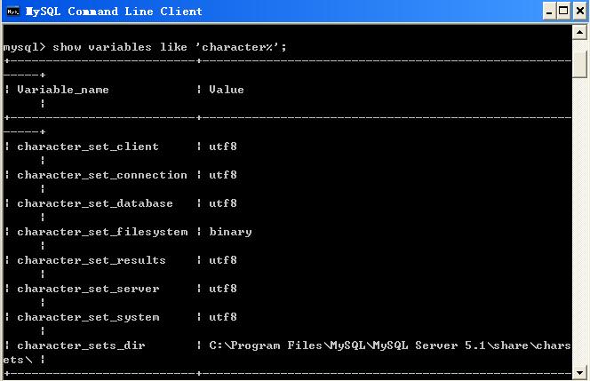命令行mysql查看数据库_Mysql数据库