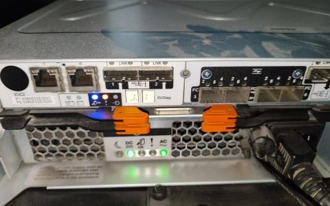 为什么服务器的光口指示灯不亮了？