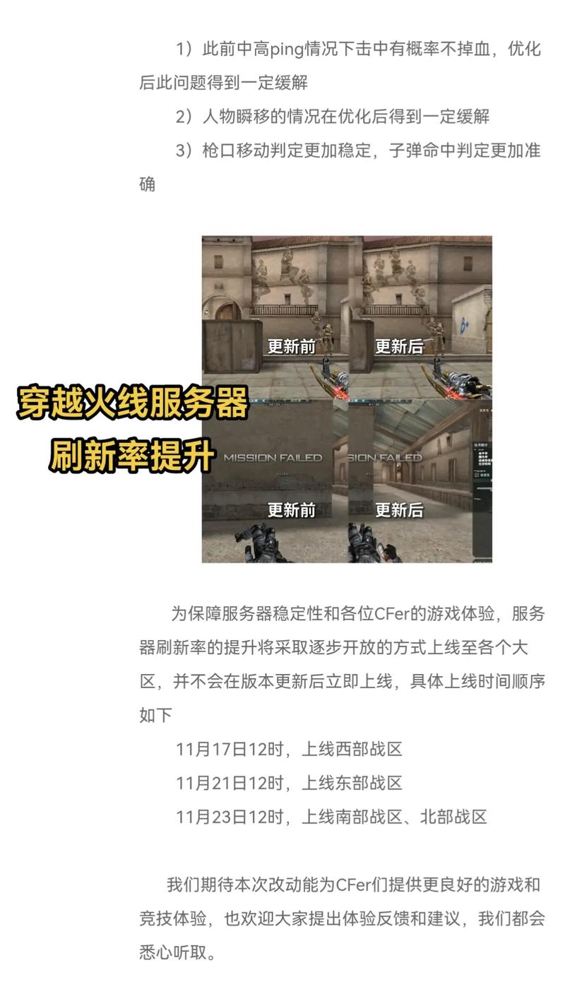 穿越火线服务器不同是什么意思