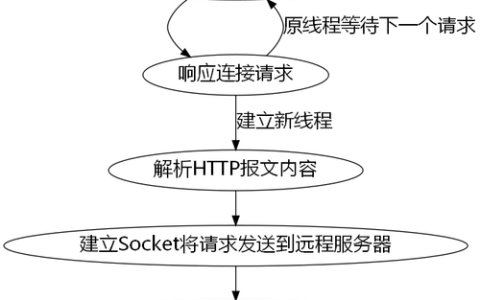 代理服务器是如何执行其工作流程的？