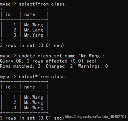 mysql按条件统计行数据库_按条件更新数据