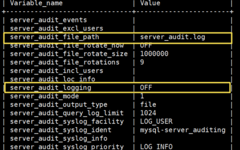 MySQL数据库的默认保存目录在哪里，以及安全审计操作日志通常保留多长时间？