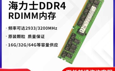 服务器内存规格中的4r8代表什么含义？