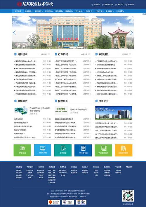 国内政府网站用什么服务器