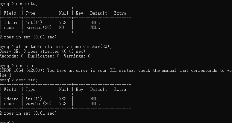 mysql数据库64免安装_使用约束